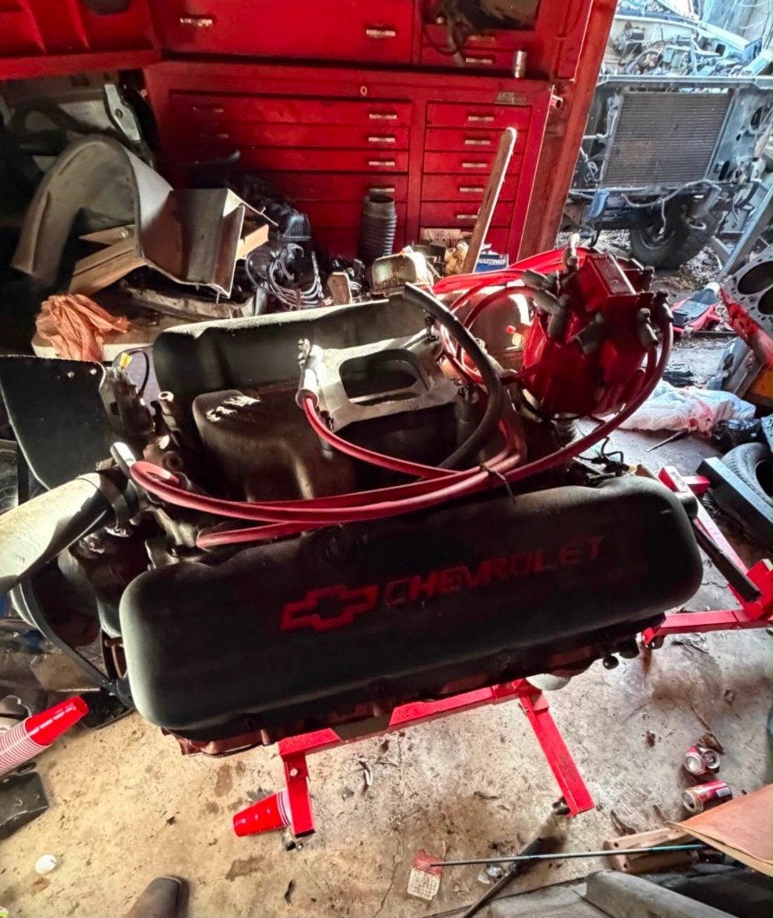 Chevrolet big blok 396 opgeboord tot 402, Ophalen, Gebruikt, Buick