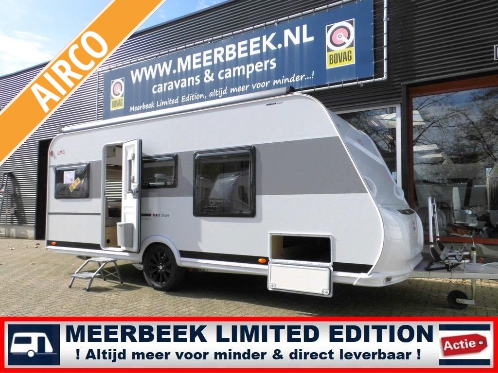 LMC Style 450 D 4434,=KORTING +AIRCO+THULE+MOVER+ AS 1800KG+, Schokbreker, Standaardzit, Particulier, 6 tot 7 meter