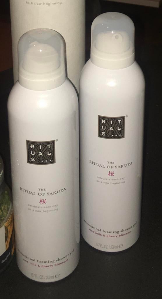 Nieuw rituals shower foam ritual of sakura 200ml te koop, Ophalen of Verzenden, Nieuw, Bad & Douche