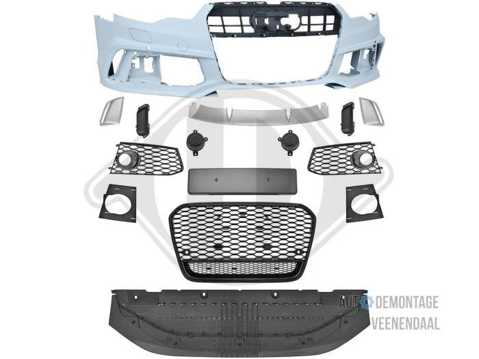 Voorbumper van een Audi A6, -, -, Nieuw, Bumper