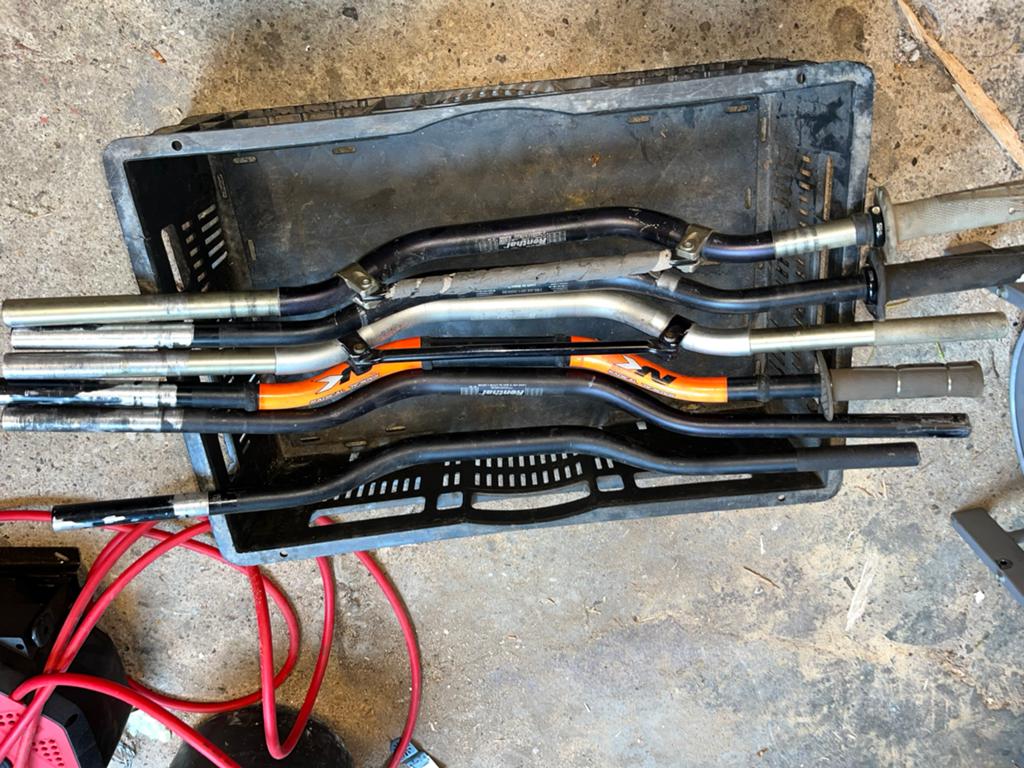 Crossmotor sturen, Ophalen of Verzenden, Gebruikt, Stuur