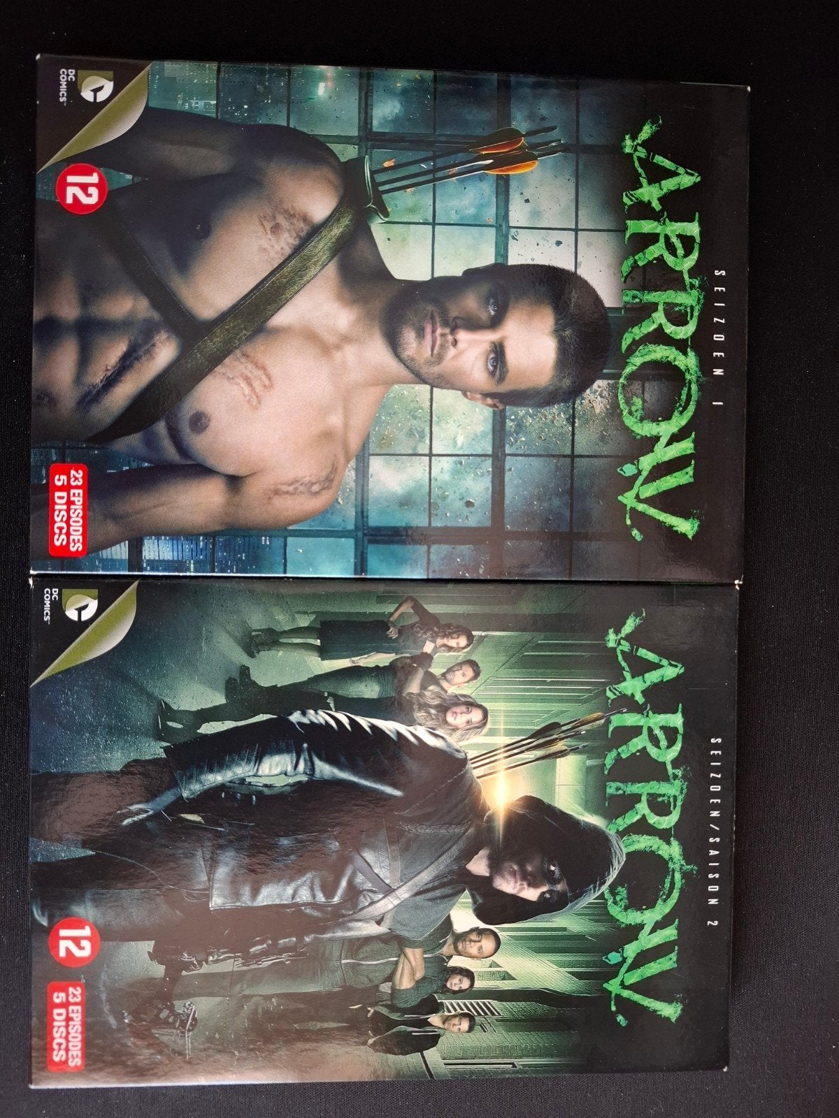 Dvd Arrow S01 en S02, 1 speler, Ophalen of Verzenden, Zo goed als nieuw, Vanaf 3 jaar