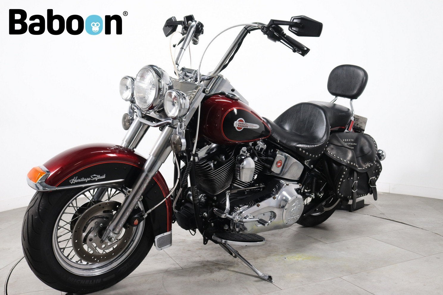 Harley-Davidson FLSTC Softail Heritage Classic (bj 2002), Chopper, Gebruikt, Bedrijf