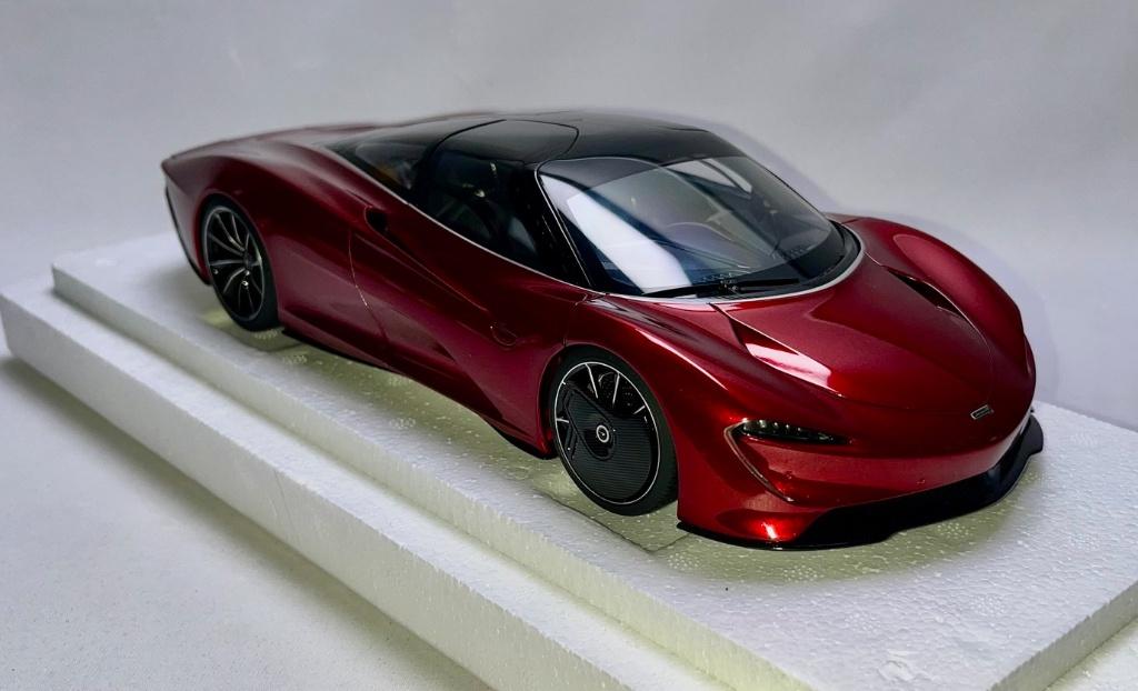 McLaren Speedtail Vulcano Red 1:18 van Autoart, Ophalen of Verzenden, Nieuw, Auto, Autoart