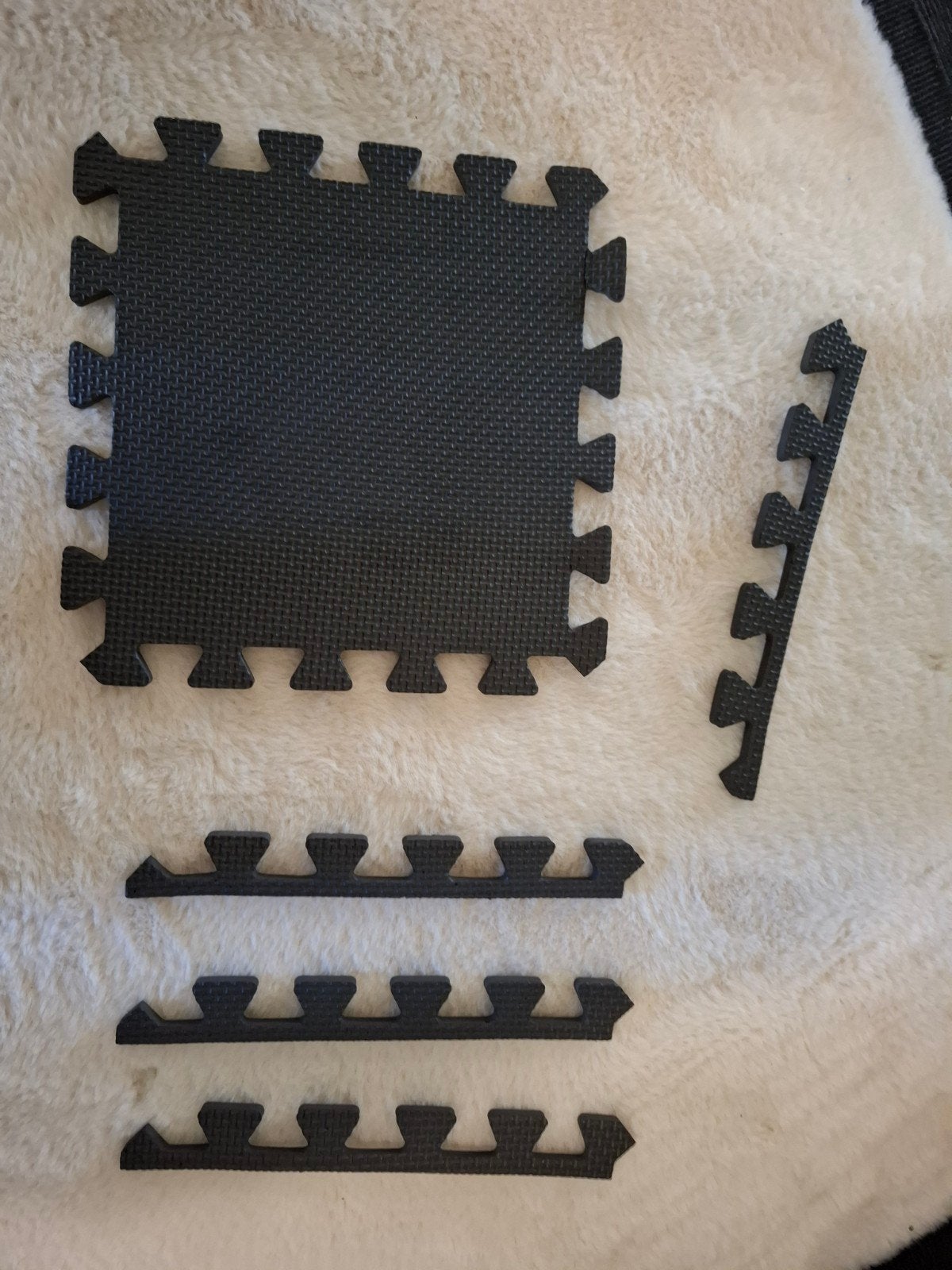 Puzzelmat - 6,48 m2 - 30x30x1 cm - Fitnessmat ondergrond, Ophalen, Gebruikt, Fitnessmat