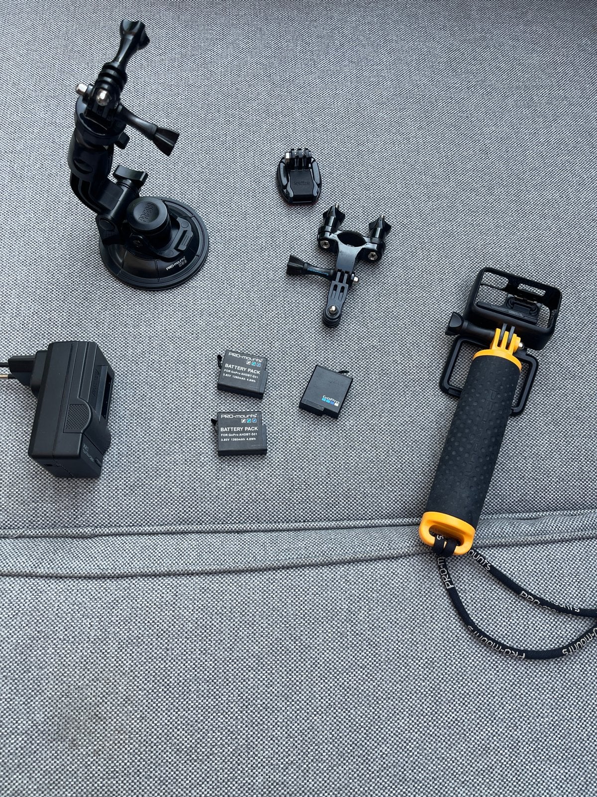 GoPro Hero 7 Black accessoires en extra batterijen, Audio, Tv en Foto, Actiecamera's, Ophalen of Verzenden, Gebruikt, GoPro