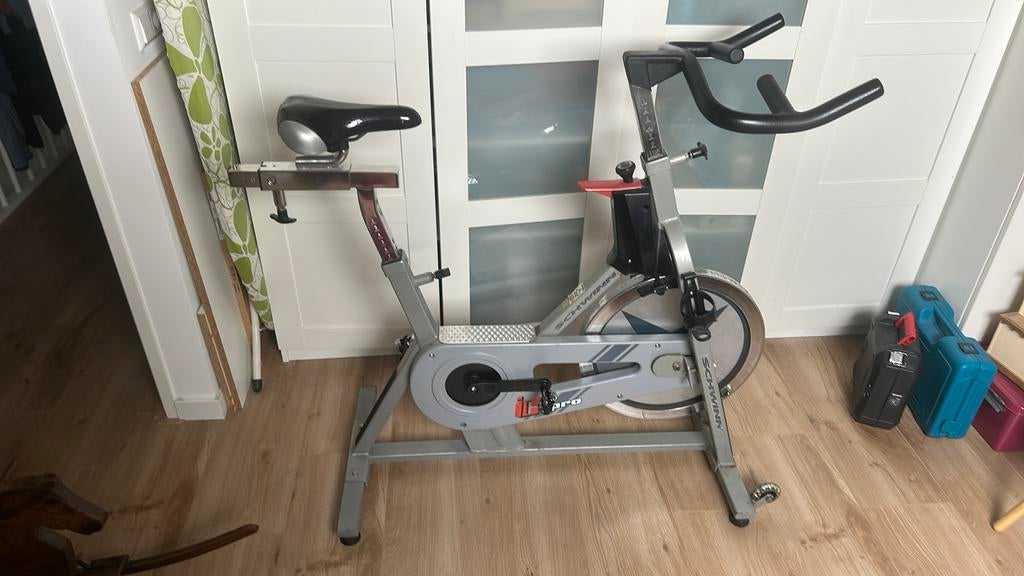 Schwinn ic pro spinningfiets, Sport en Fitness, Ophalen, Gebruikt, Spinningfiets, Metaal