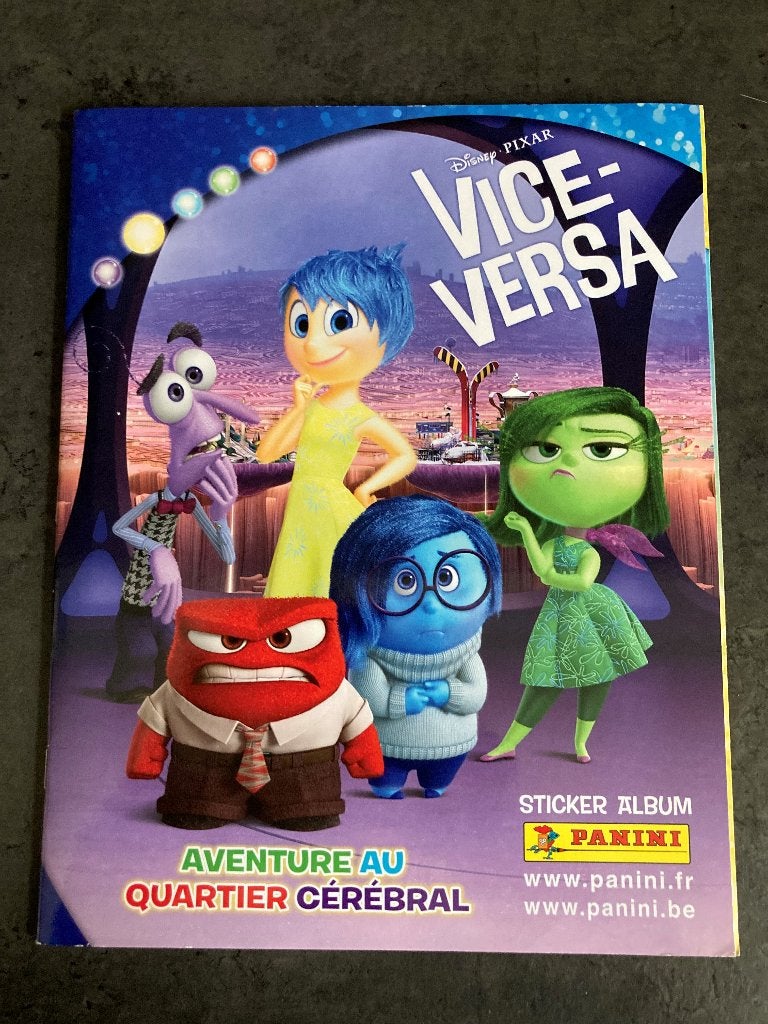 Panini - Vice-Versa - Inside-Out - stickers voor album, Verzamelen, Ophalen of Verzenden, Nieuw