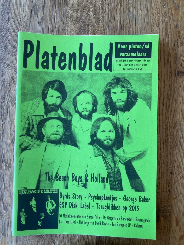 Platenblad jaargang 2016 8 stuks muziek vinyl lp single maxi, Ophalen of Verzenden, Zo goed als nieuw, Muziek, Film of Tv