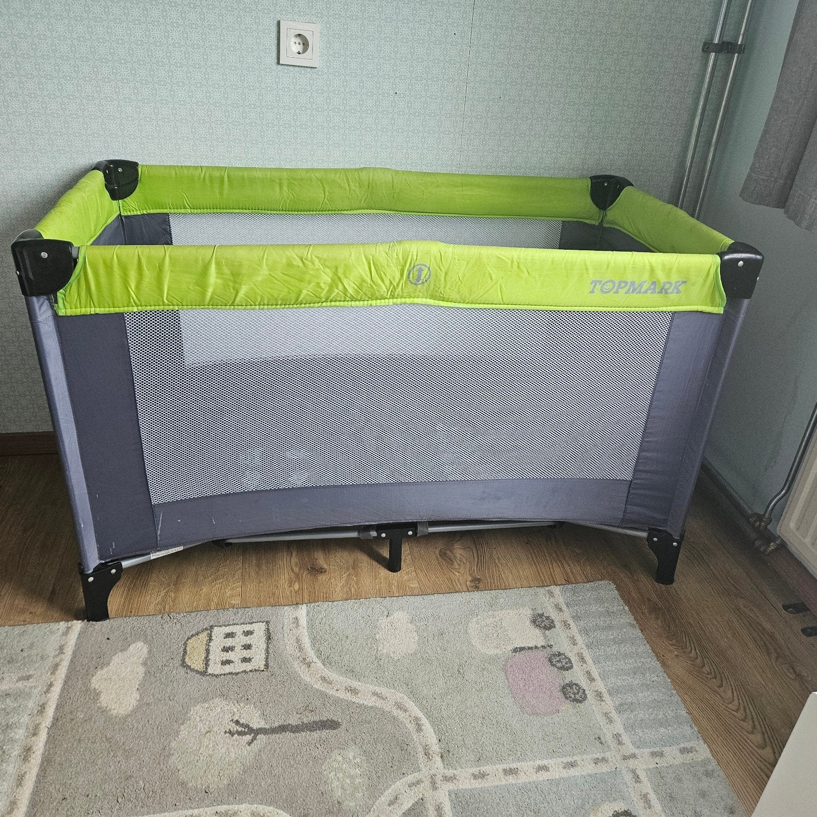 Campingbedje topmark, Ophalen, Gebruikt, Minder dan 140 cm, Minder dan 70 cm