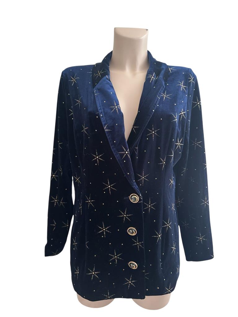 Maria Tailor blazer S, Kleding | Dames, Jurken, Zo goed als nieuw, Maat 38/40 (M), Blauw, Boven de knie, Verzenden