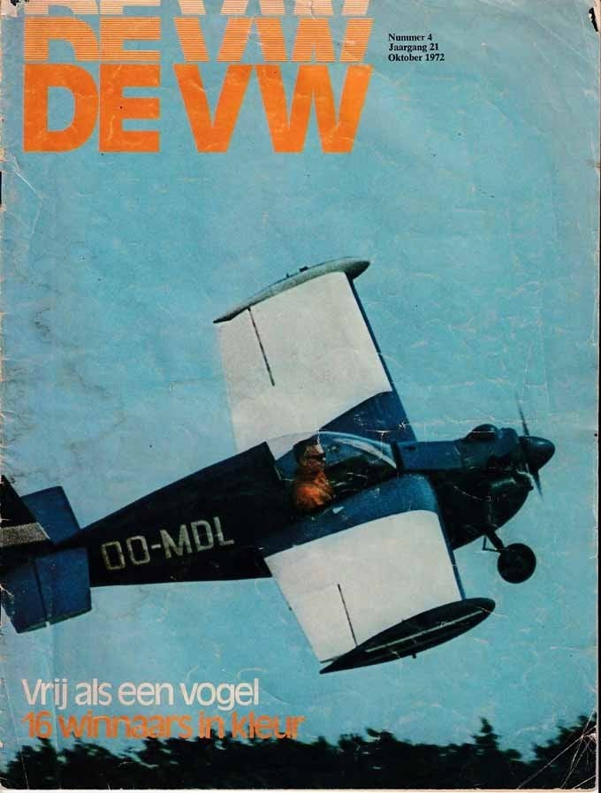 de VW oktober 1972 : Volkswagen Kever 1303 LS - Porsche 914, Ophalen of Verzenden, Gelezen, Algemeen