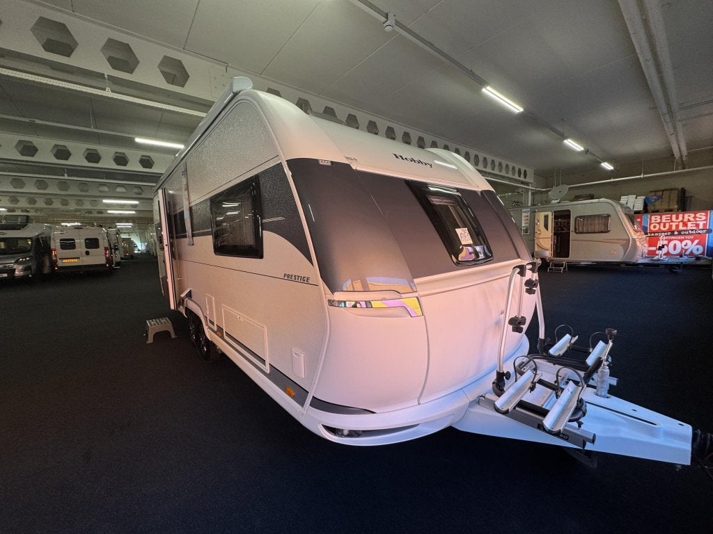 Hobby Prestige 620 CL 2023 MOVER + LUIFEL!!!, Standaardzit, Hobby, Overige typen, Bedrijf