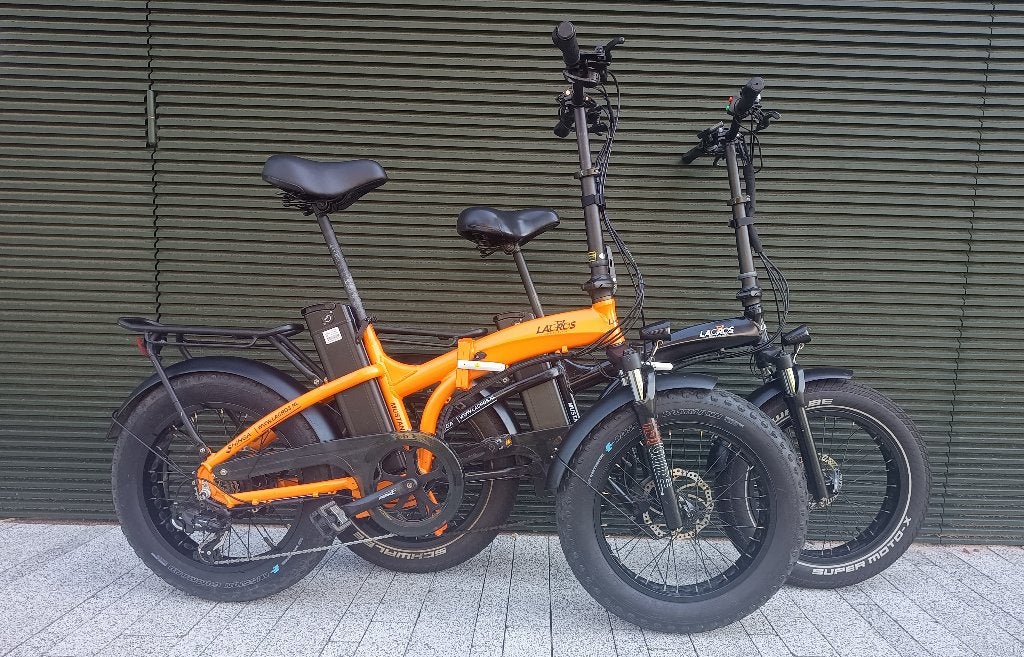 2x Lacros Mustang S4 M500 & M250, 48V 20Ah & 15.6Ah (960Wh)., Fietsen en Brommers, Ophalen, 20 inch of meer, Gebruikt, Versnellingen