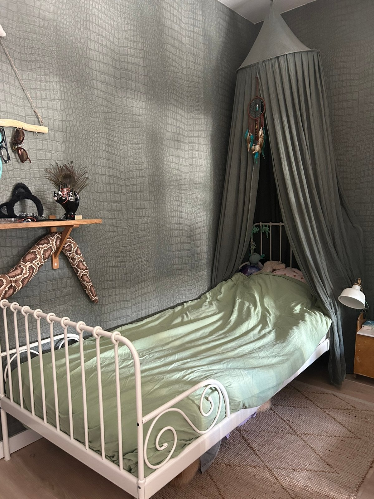 Mee groei bed / ledikant Ikea, Ophalen, Gebruikt, 70 tot 85 cm, Lattenbodem
