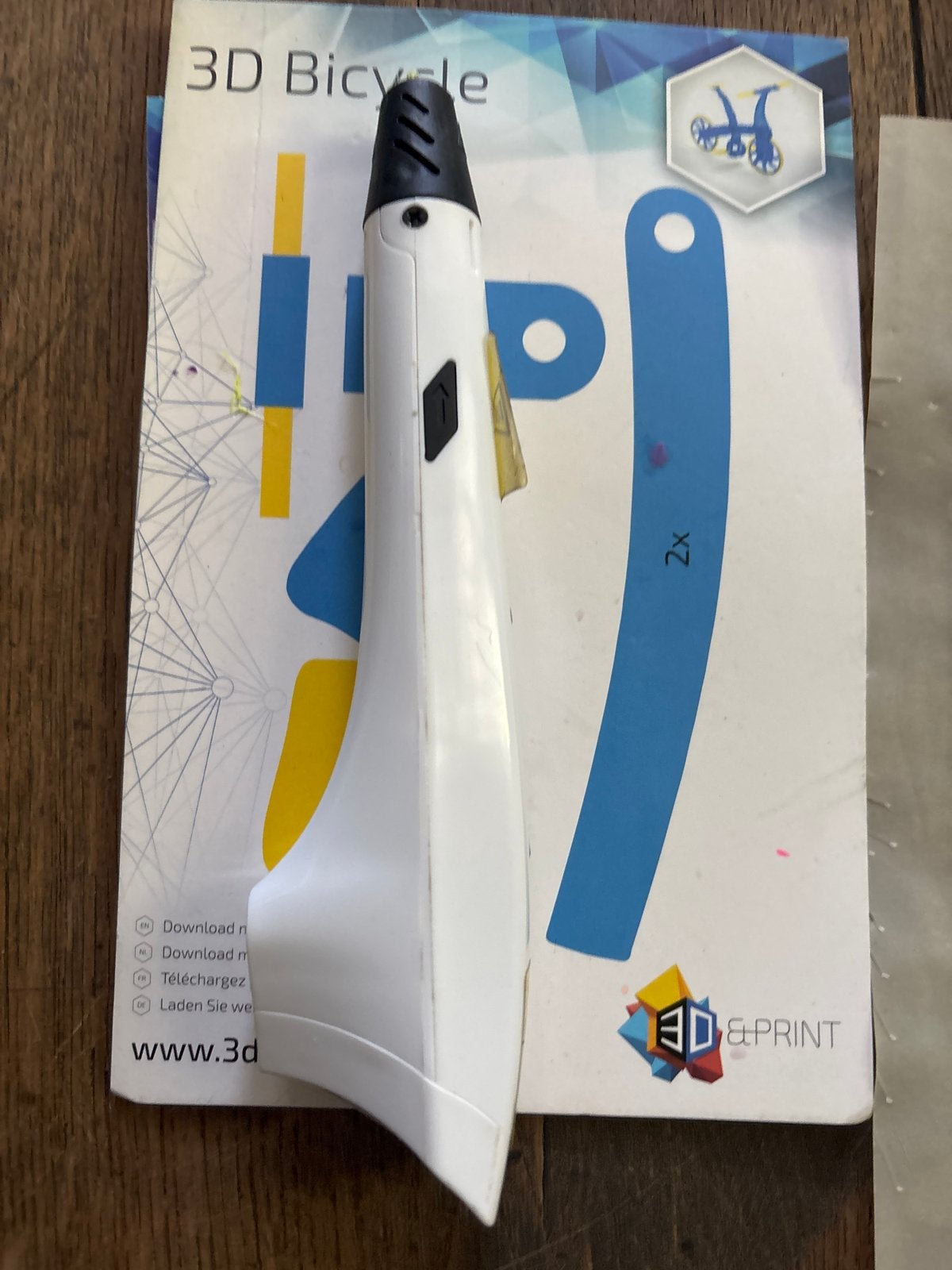 3D Pen met PLA filament en oplader, Computers en Software, 3D Printers, Gebruikt, Filament, Ophalen