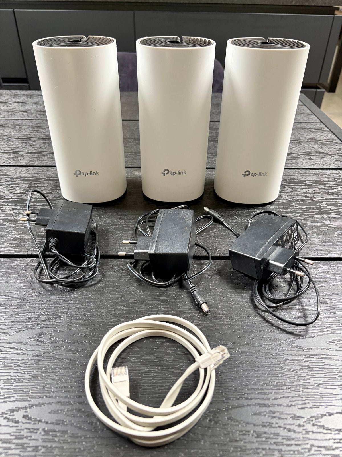 TP-Link Deco M4 V2 (3-pack) - AC1200 Whole home Mesh, Computers en Software, WiFi-versterkers, Ophalen, Gebruikt