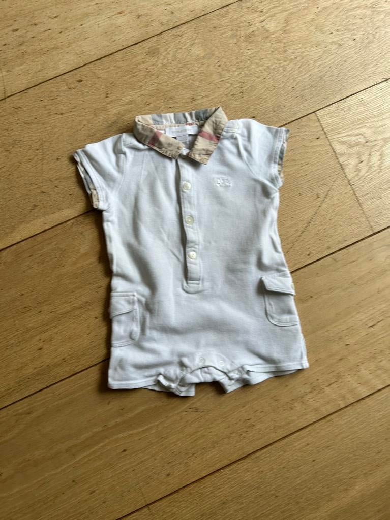 Prachtig zomerpakje Burberry maat 68, Ophalen of Verzenden, Zo goed als nieuw, Jongetje of Meisje, Pakje