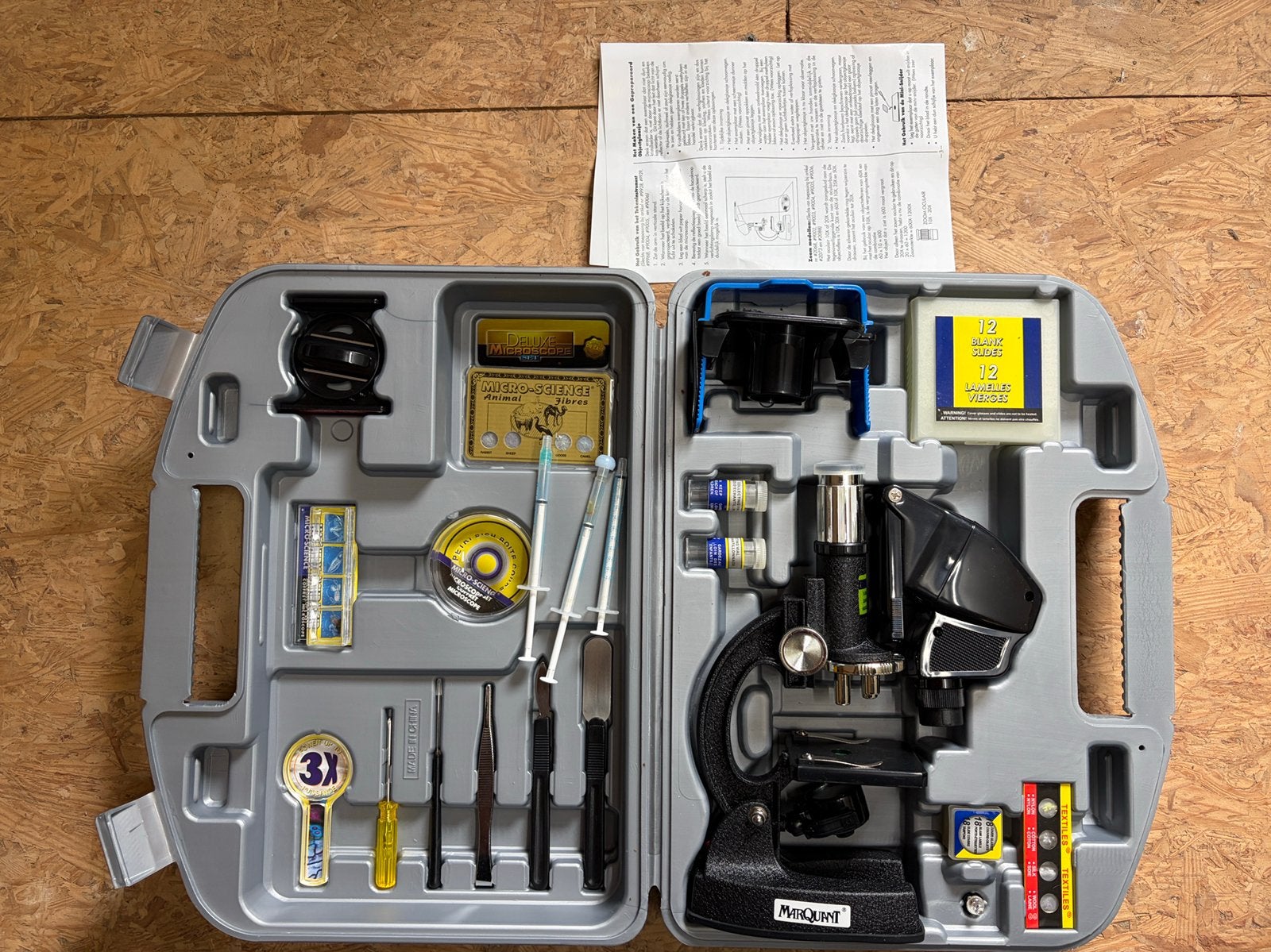 Nieuwe Micro Science   De luxemicroscope, Ophalen of Verzenden, Nieuw