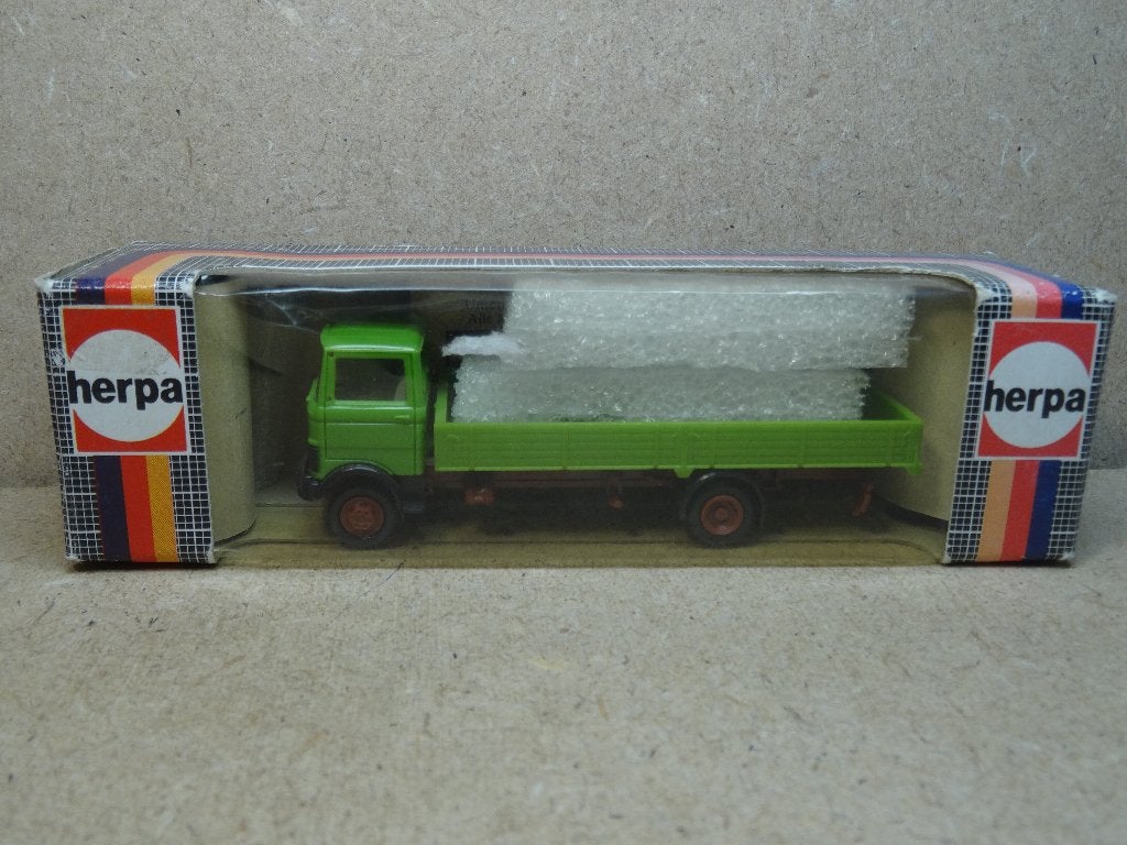 HERPA 1/87, Mercedes LP-813, Open bak, OVP-814293 Zie Foto`s, Ophalen of Verzenden, Zo goed als nieuw, Bus of Vrachtwagen, Herpa