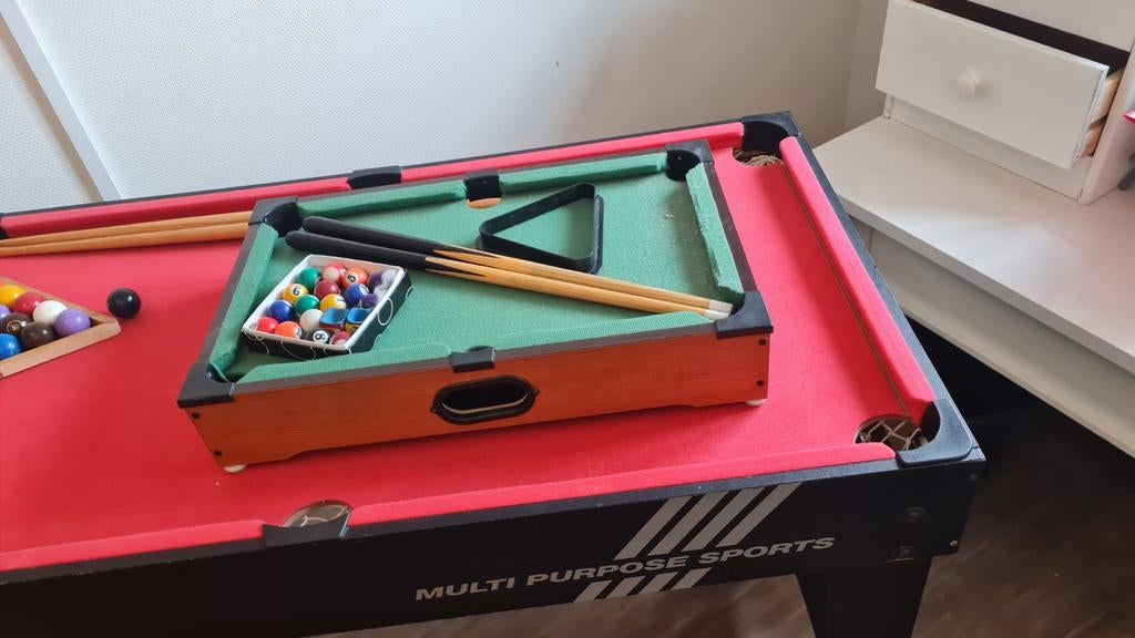Pooltafel groot en klein voor kinderen, Ophalen of Verzenden, Pooltafel