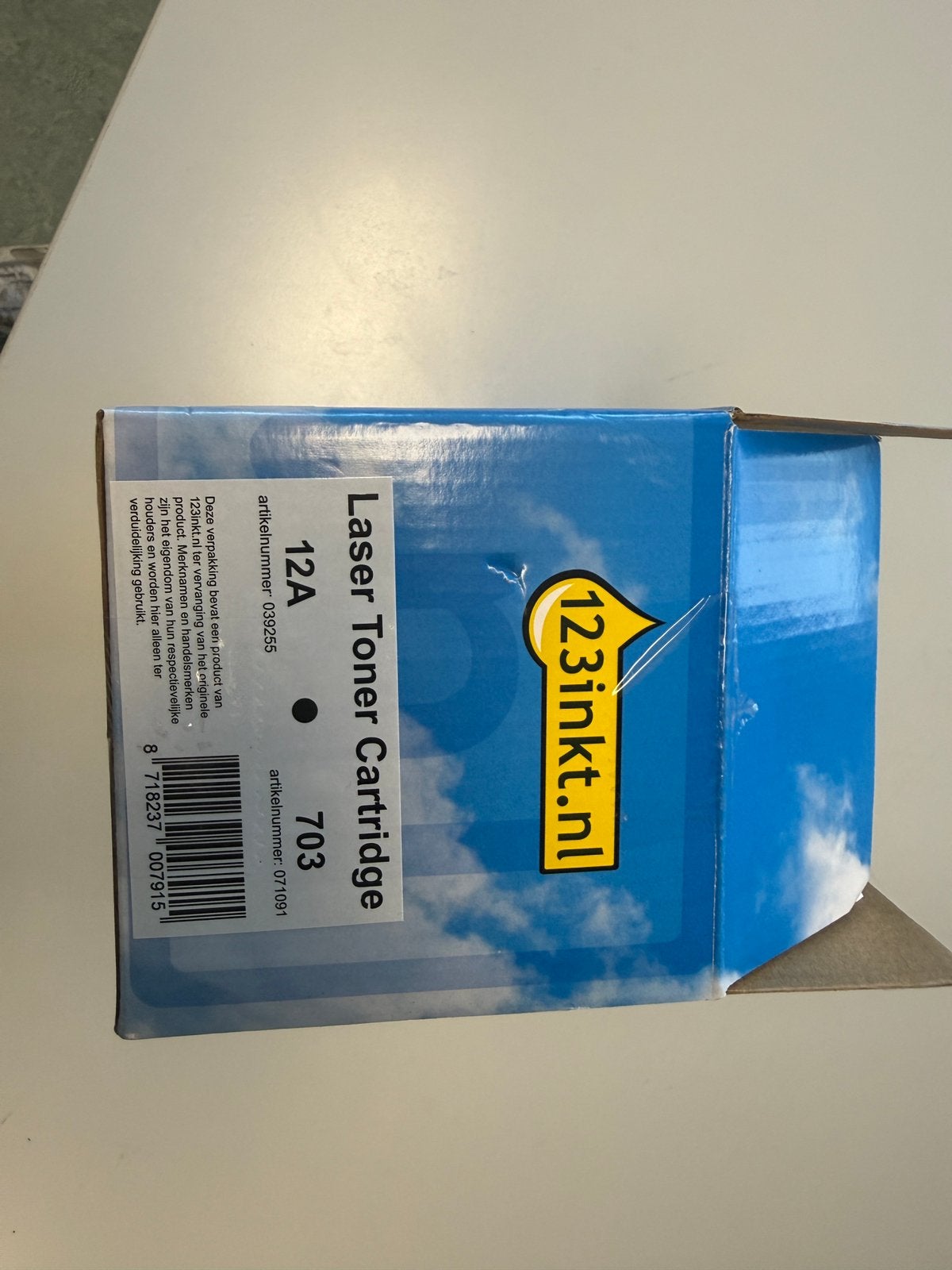 123inkt toner 12A / Canon 703 – Nieuw ongebruikt, Ophalen, Zo goed als nieuw, Toner