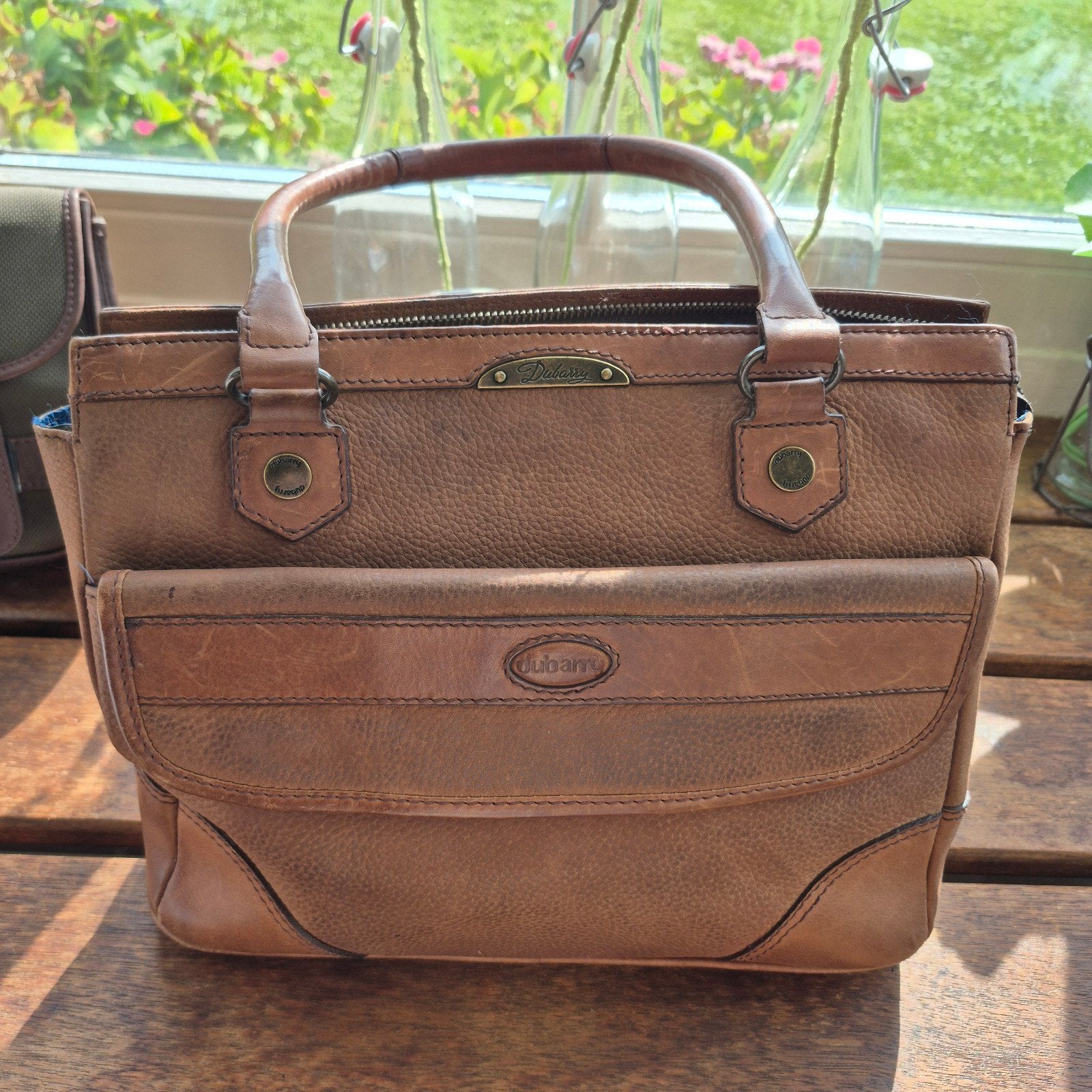 Dubarry dames handtas Dalkey bruin leder, Overige merken, Bruin, Ophalen of Verzenden, Zo goed als nieuw