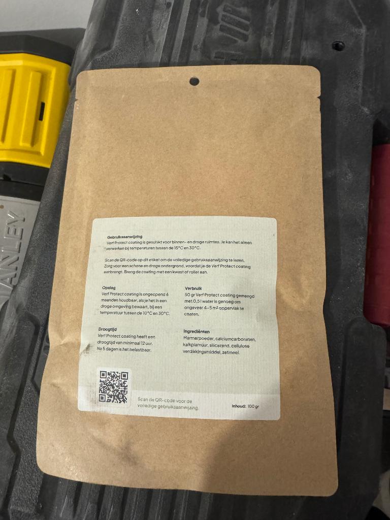 Betonlook Verf Protect coating 100gr, Doe-het-zelf en Verbouw, Verf, Beits en Lak, Minder dan 5 liter, Ophalen of Verzenden, Nieuw