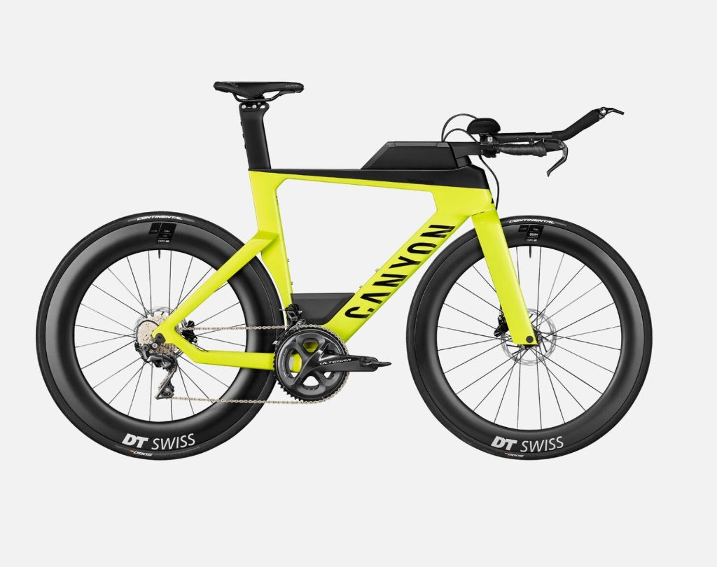 Tijdritfiets/Triathlonfiets Canyon Speedmax CF 8 Powermeter, Fietsen en Brommers, Carbon, Zo goed als nieuw, 57 tot 61 cm, Meer dan 20 versnellingen