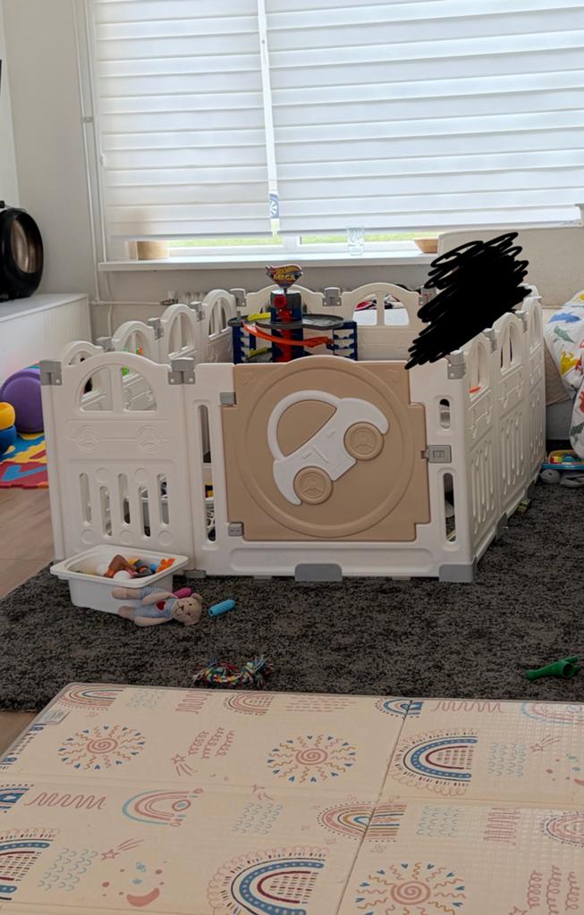Opvouwbare playpen met mini-basketbalring, Ophalen, Overige vormen