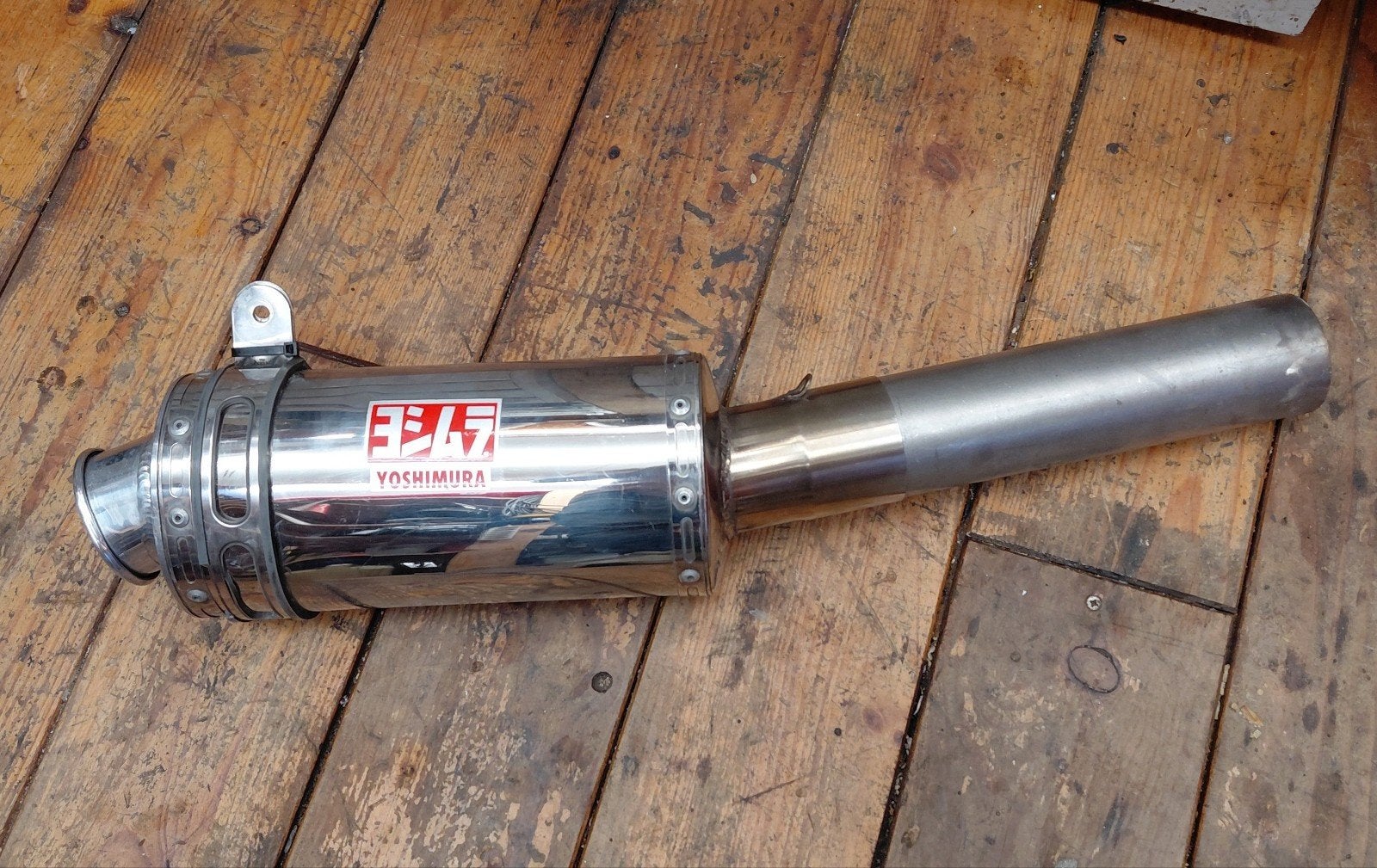 yoshimura RS3 rvs eind demper, Ophalen of Verzenden, Gebruikt