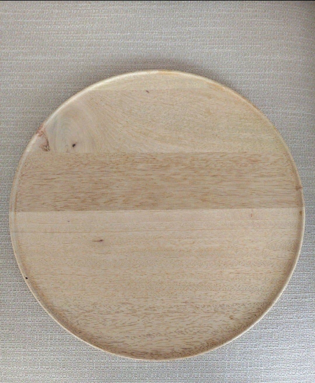 Mango houten kaarsen plateau ( 37 cm ), Ophalen