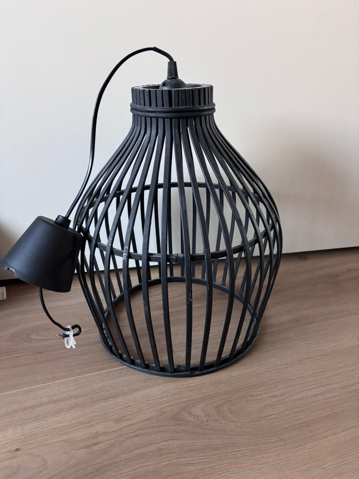 Zwarte hanglamp, Ophalen, Zo goed als nieuw