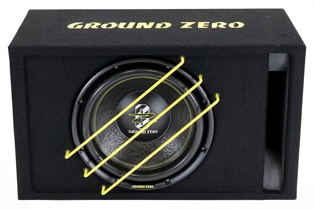 Ground Zero GZRB 30SPL behuizing / lege kist, Auto diversen, Autospeakers, ., Ophalen of Verzenden, Zo goed als nieuw, .