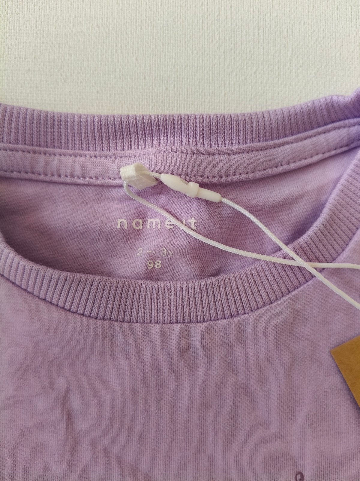 Nieuw Name It longsleeve met sinaasappelprint, maat 98, Kinderen en Baby's, Kinderkleding | Maat 98, Meisje, Nieuw, Ophalen of Verzenden
