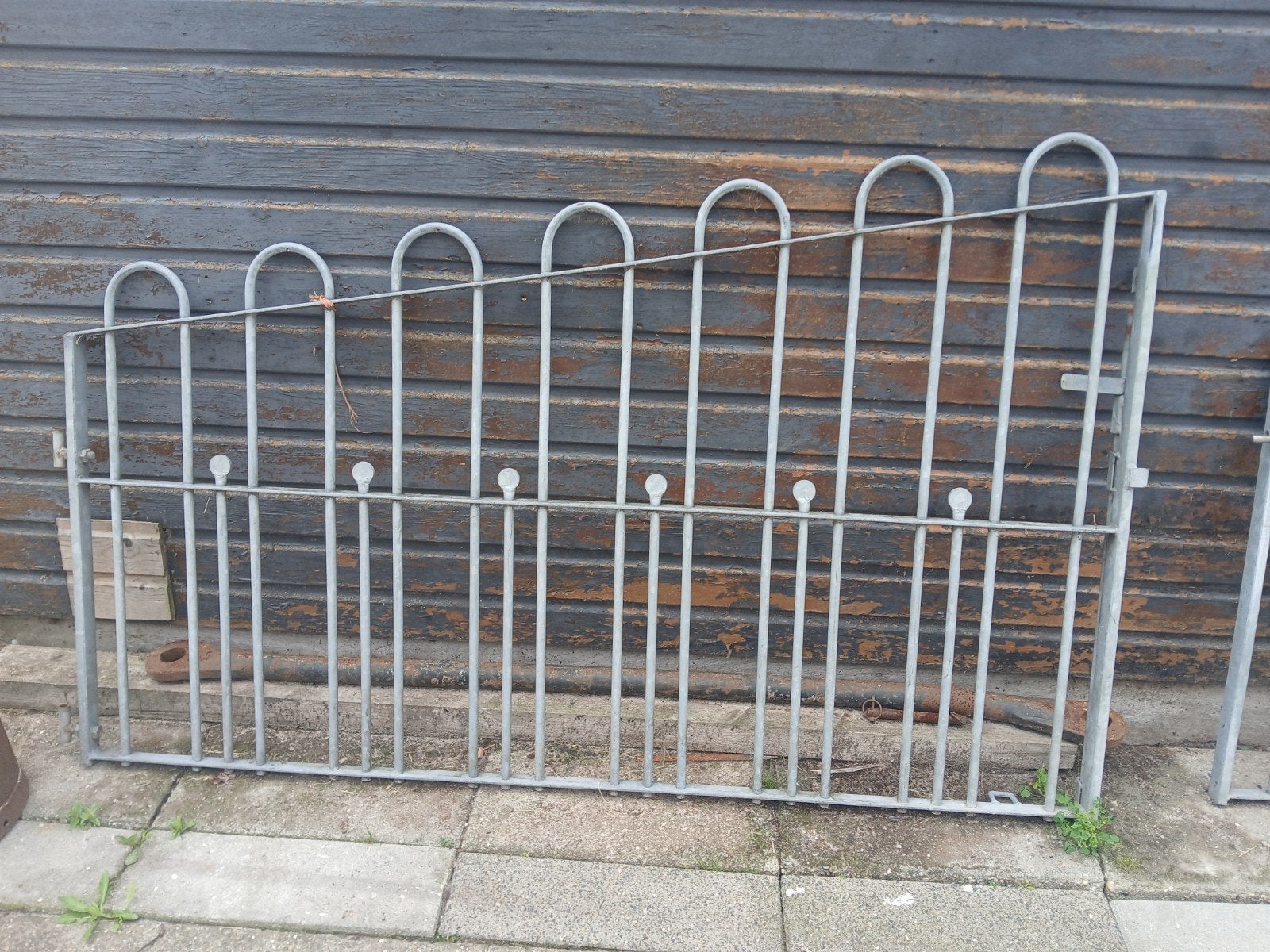 hekwerk poort oprijpoort loophek hek sierhekken, Ophalen, IJzer, Sierhekwerk