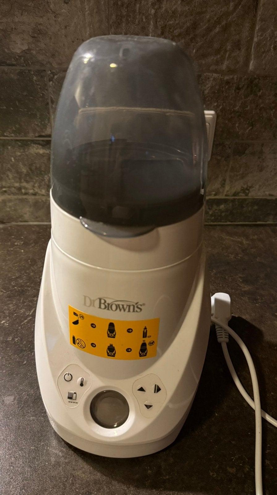 Dr Browns flessen sterilisator en verwarmer, Kinderen en Baby's, Babyvoeding en Toebehoren, Ophalen, Zo goed als nieuw, Sterilisator