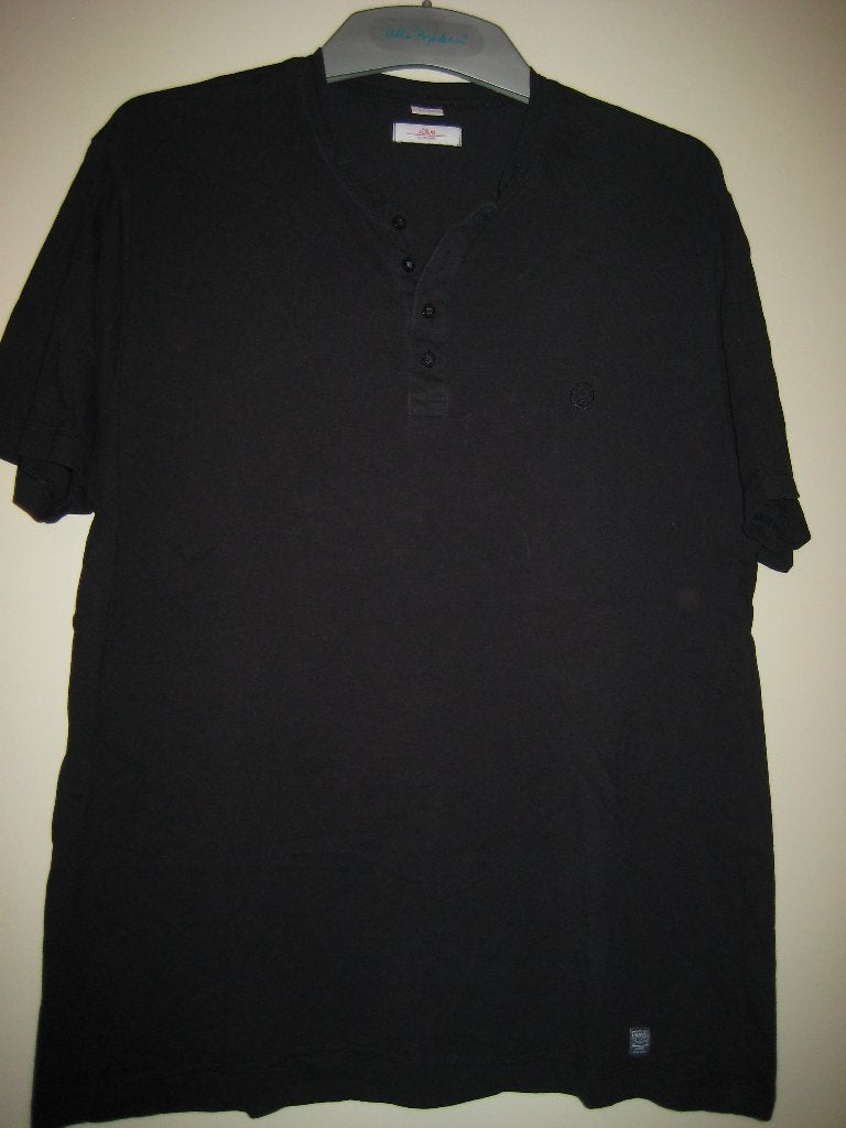 Zwart heren-T-shirt, XXL, S. Oliver (396), Kleding | Heren, Ophalen of Verzenden, Zo goed als nieuw, Zwart, Shirt