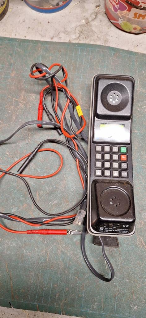 Wandel & Goltermann WG IBT-5 ISDN Buttset Telefoontester, Telecommunicatie, ISDN en ADSL, Ophalen, Gebruikt, ISDN-Telefoon
