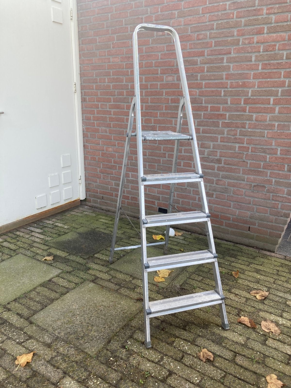 Keukentrap, Ophalen, Gebruikt, Trap, Opvouwbaar of Inschuifbaar