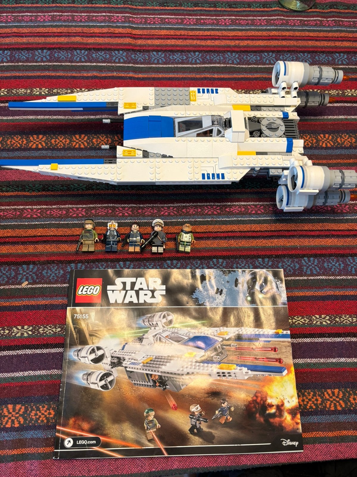 Lego Star Wars 75155 - Rebel U-Wing Fighter, Kinderen en Baby's, Speelgoed | Duplo en Lego, Ophalen, Compleet, Gebruikt, Star Wars