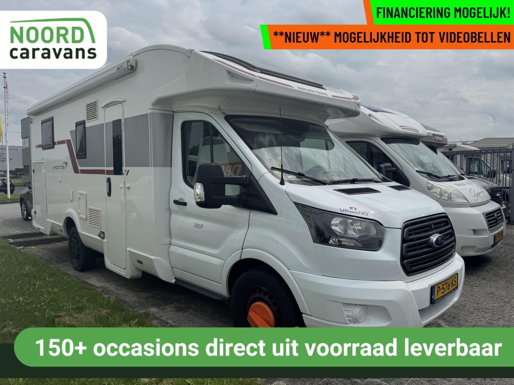 Roller team KRONOS 265 TL/P, QUEENSBED, 38377 KM !, 7 tot 8 meter, Bedrijf, Elektrische ramen, Tot en met 4