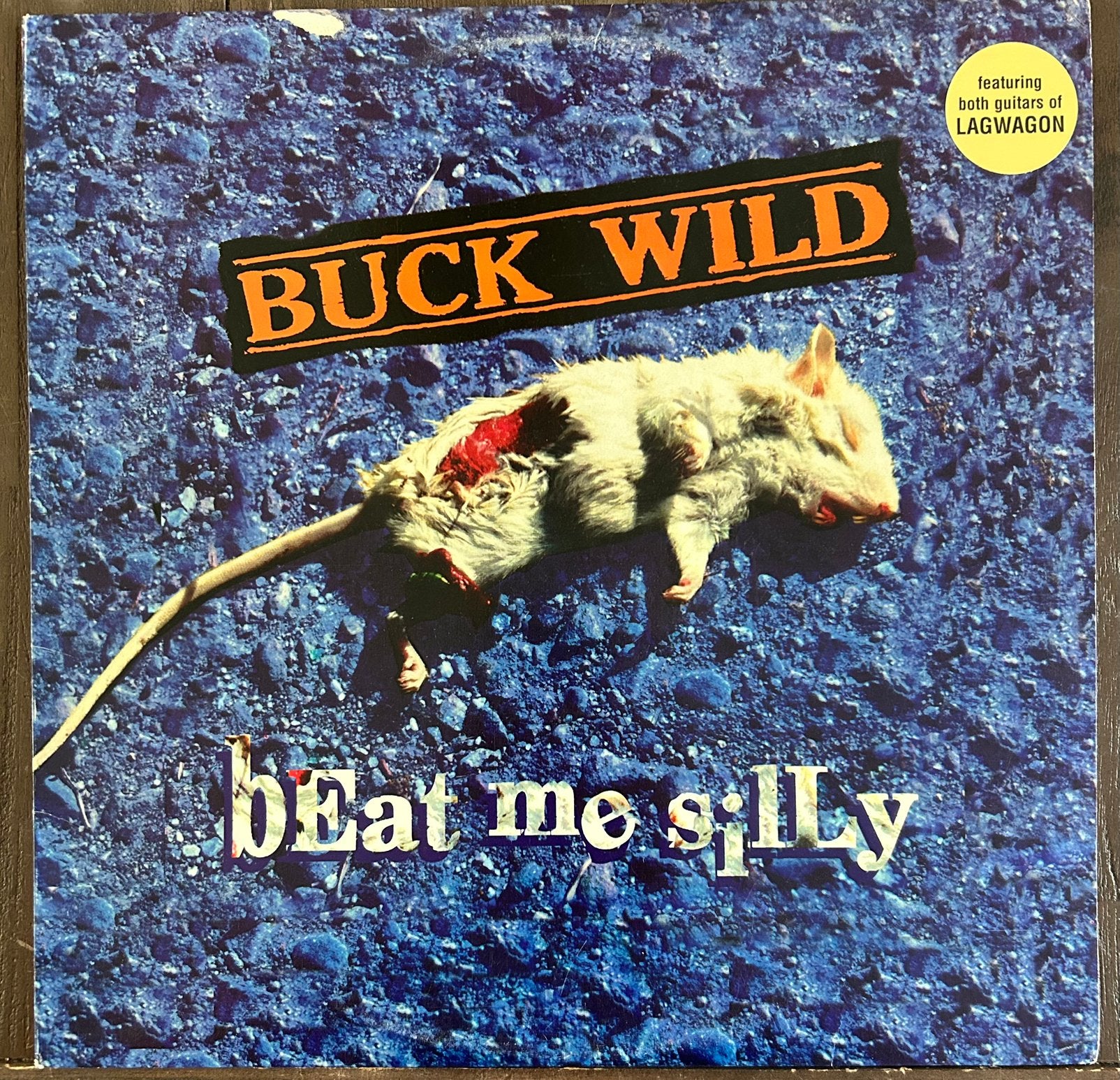 Buck Wild - Beat Me Silly LP (1996) - Punkrock Vinyl, Originele persing, Ophalen of Verzenden, Zo goed als nieuw, 12 inch