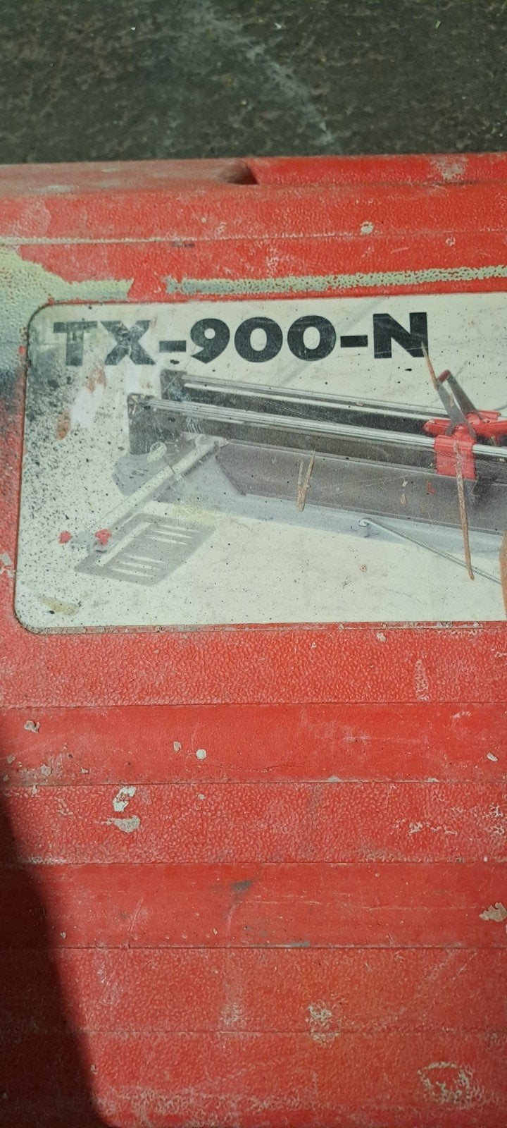Rubi TX-900-N Tegelsnijder - Gebruikt, Doe-het-zelf en Verbouw, Ophalen of Verzenden, Gebruikt, Overige typen, Rubi