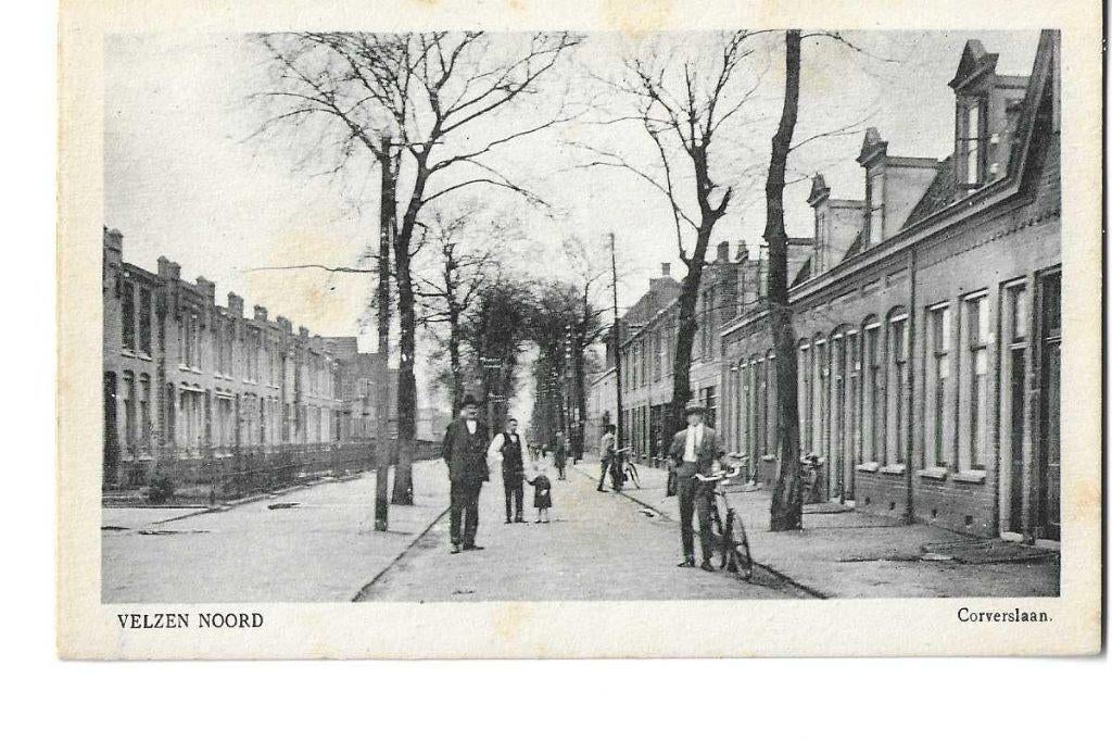 velzen noord  corverslaan  uitg.k.h, Verzenden, Voor 1920, Ongelopen, Noord-Holland
