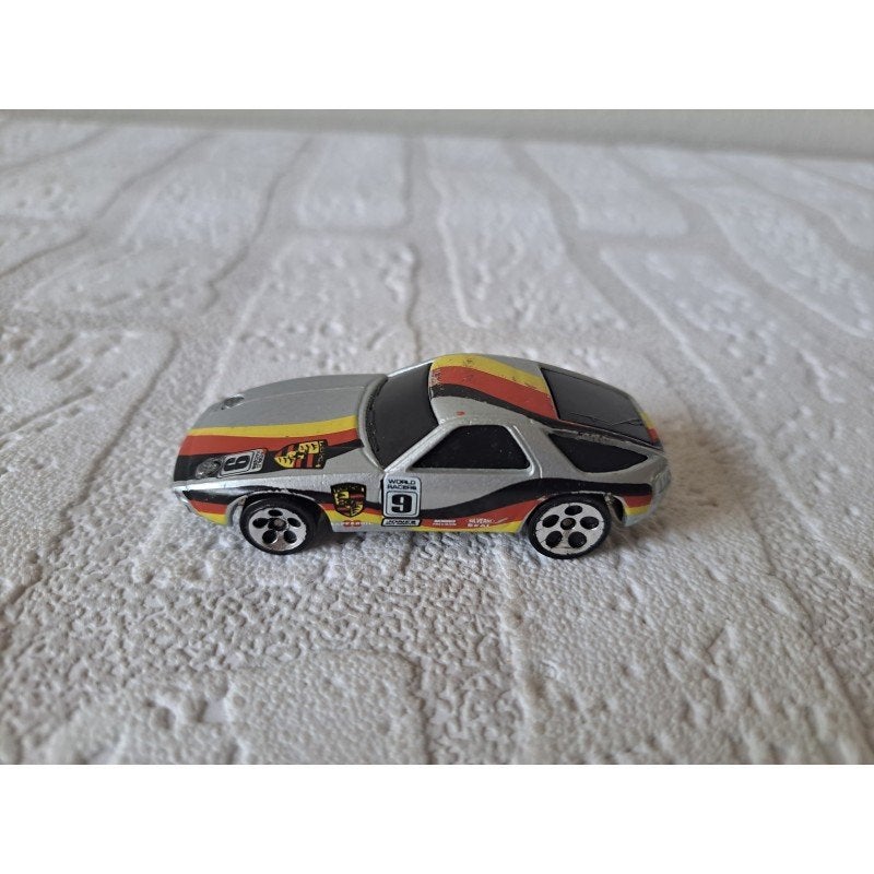 Porsche 928 Hot Wheels Flag Flyers 5-Pack 1:64 1998, Ophalen of Verzenden, Zo goed als nieuw, Auto