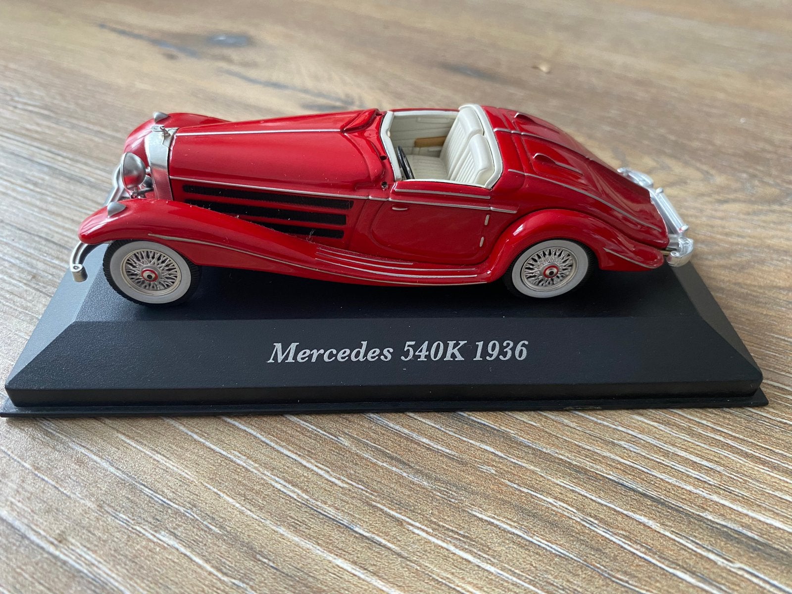 Mercedes 540K 1936 1:43, Ophalen of Verzenden, Zo goed als nieuw, Auto, Overige merken