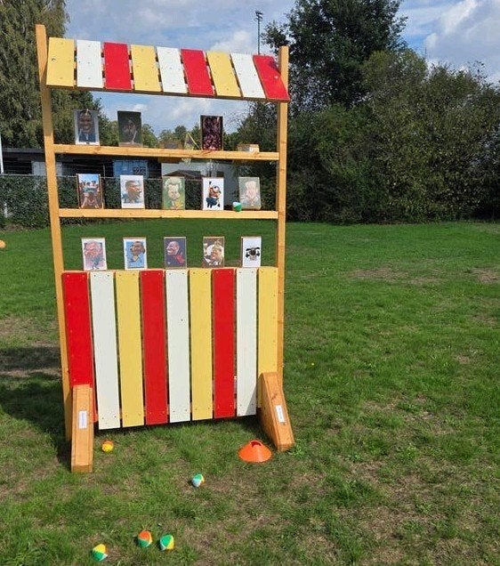 Down the Clown HNO verhuur Oud Hollandse spellen., Vijf spelers of meer, Ophalen, Gebruikt, HNO