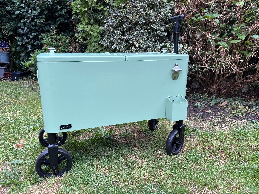 AXI Bolderwagen Cooler Go groen - koelwagen 76L, Ophalen, Zo goed als nieuw, Koeltas, Koelelement
