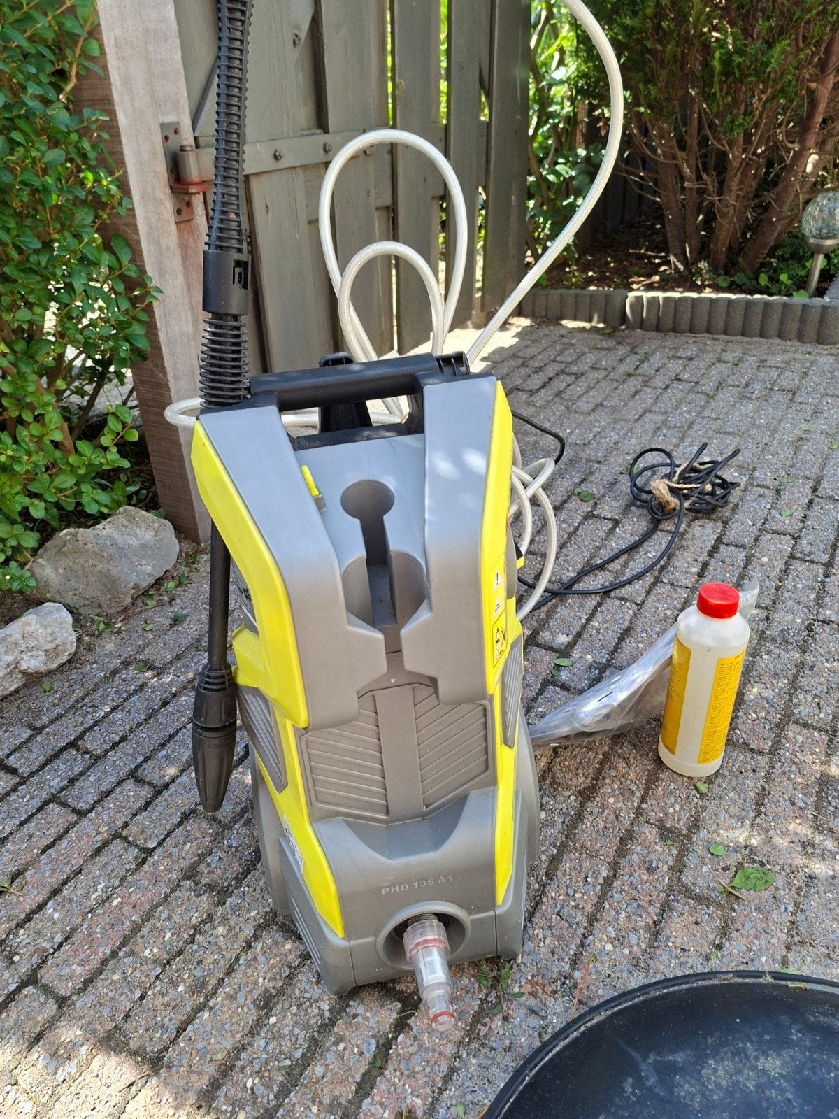 Parkside Hogedruk reiniger PHD 135 A1, Ophalen of Verzenden, Zo goed als nieuw, Elektrisch, Parkside Lidl